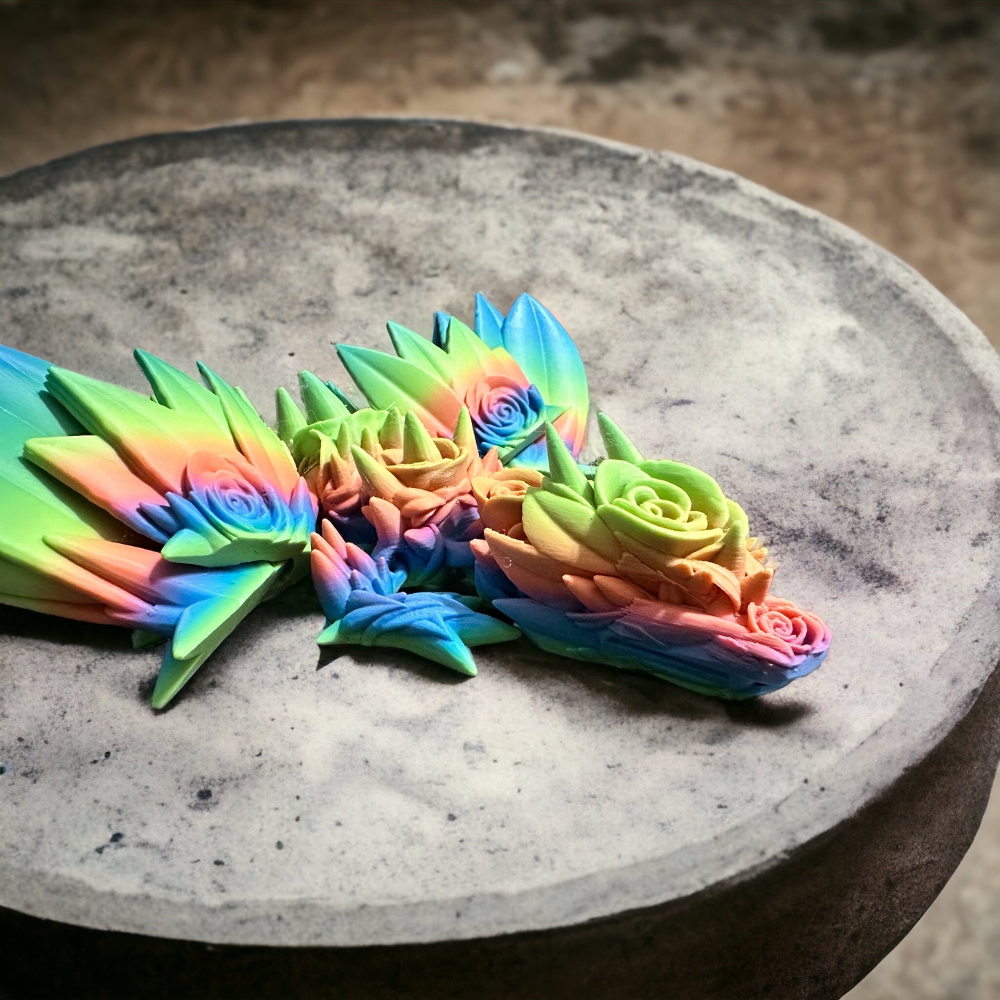 Rose Dragon - Medium