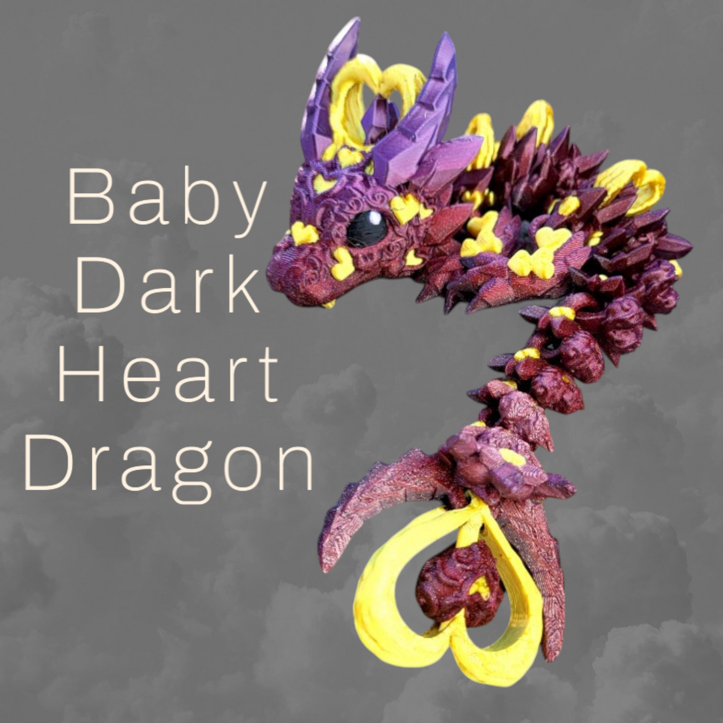 Baby Dark Heart Dragon