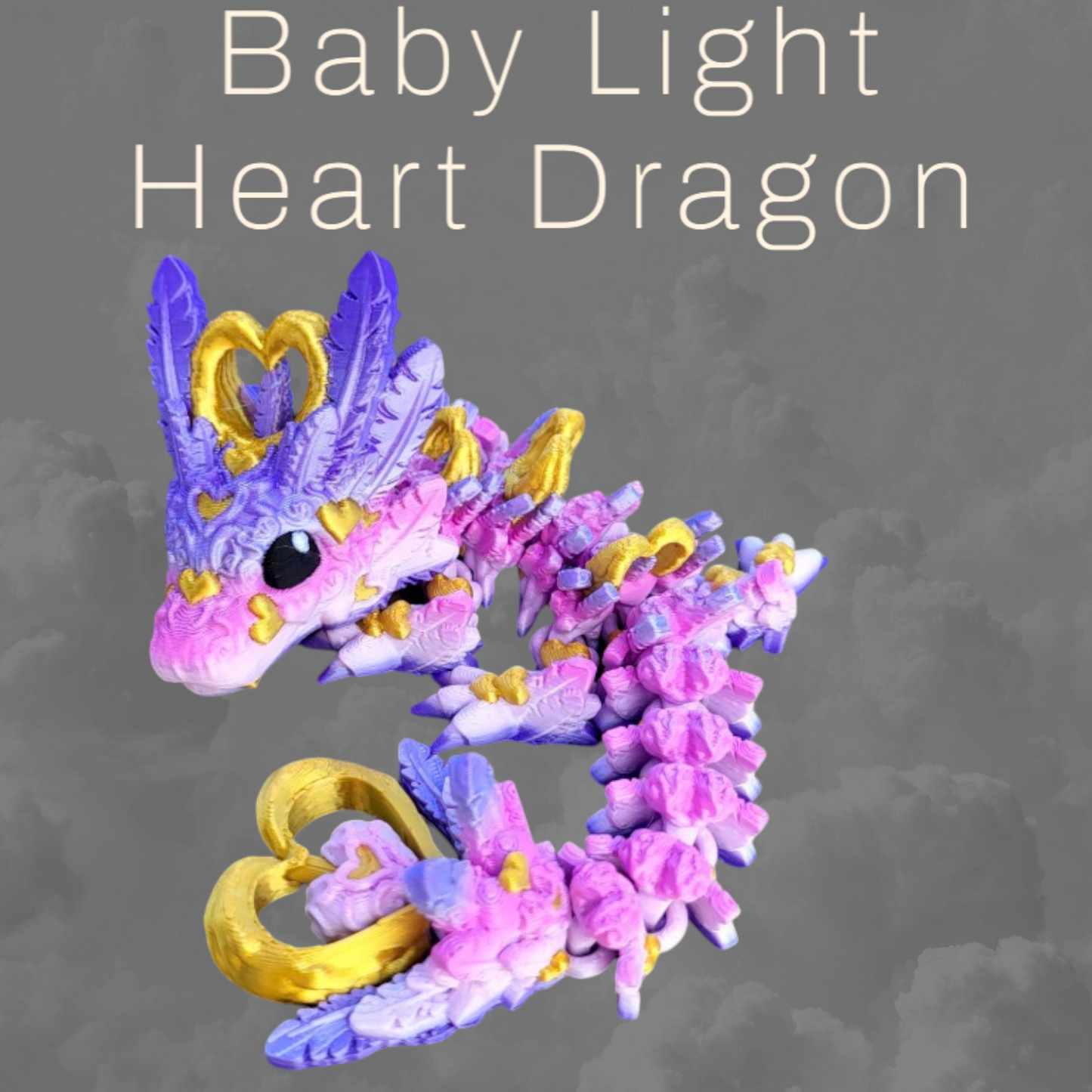 Baby Light Heart Dragon