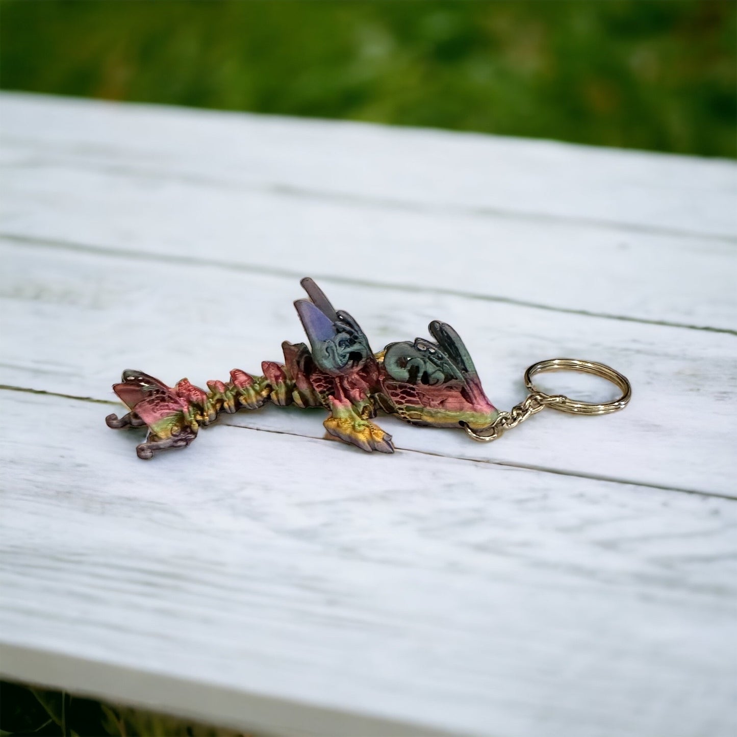 Butterfly Dragon Keychain