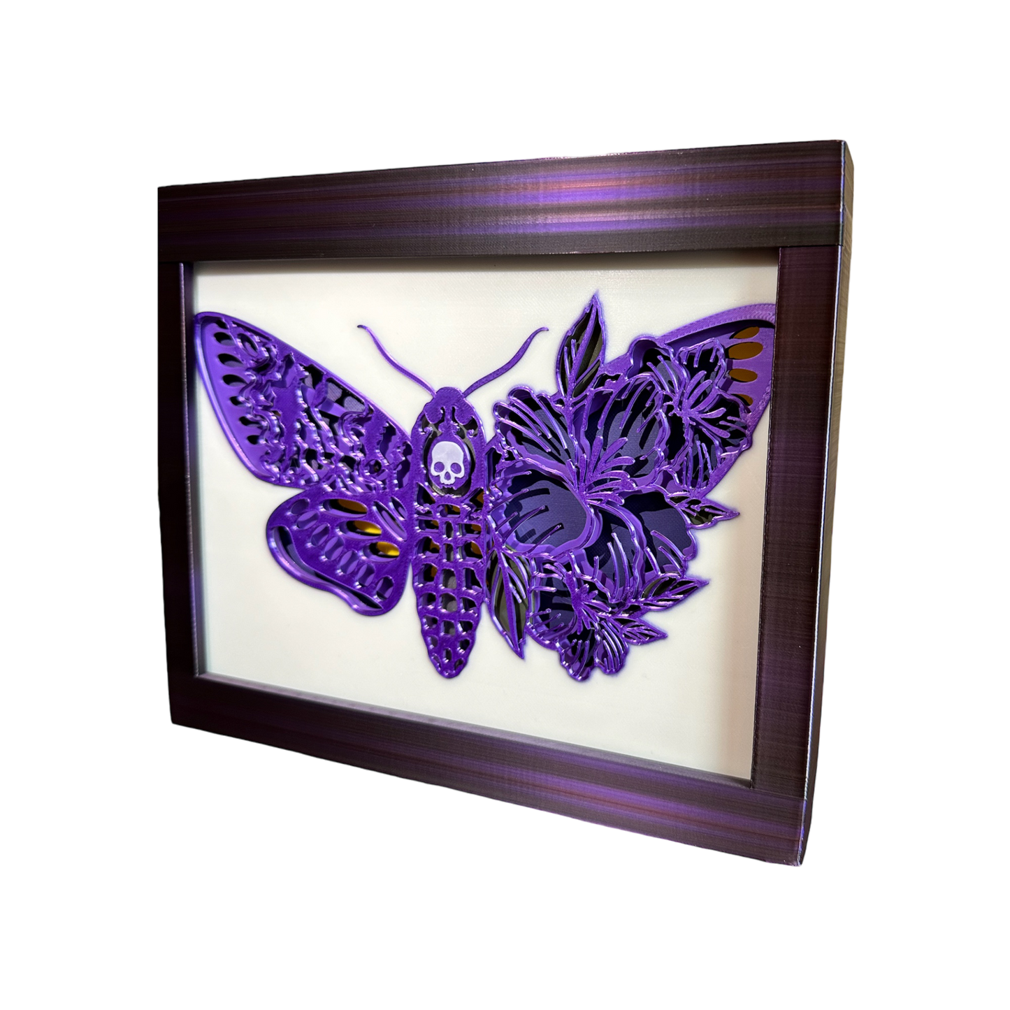 Death Moth Shadow Box