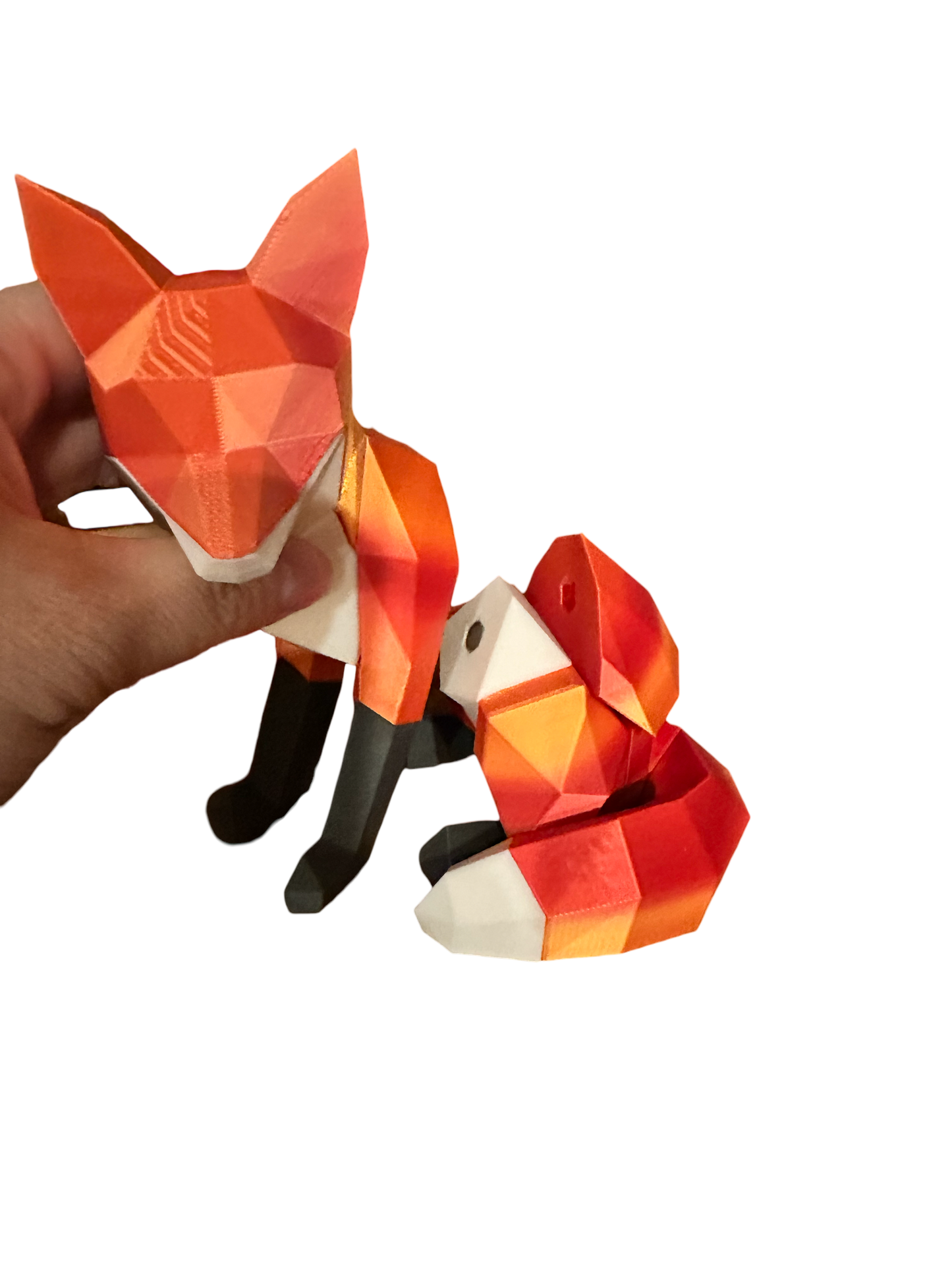 Magnetic Fox Puzzle Statue