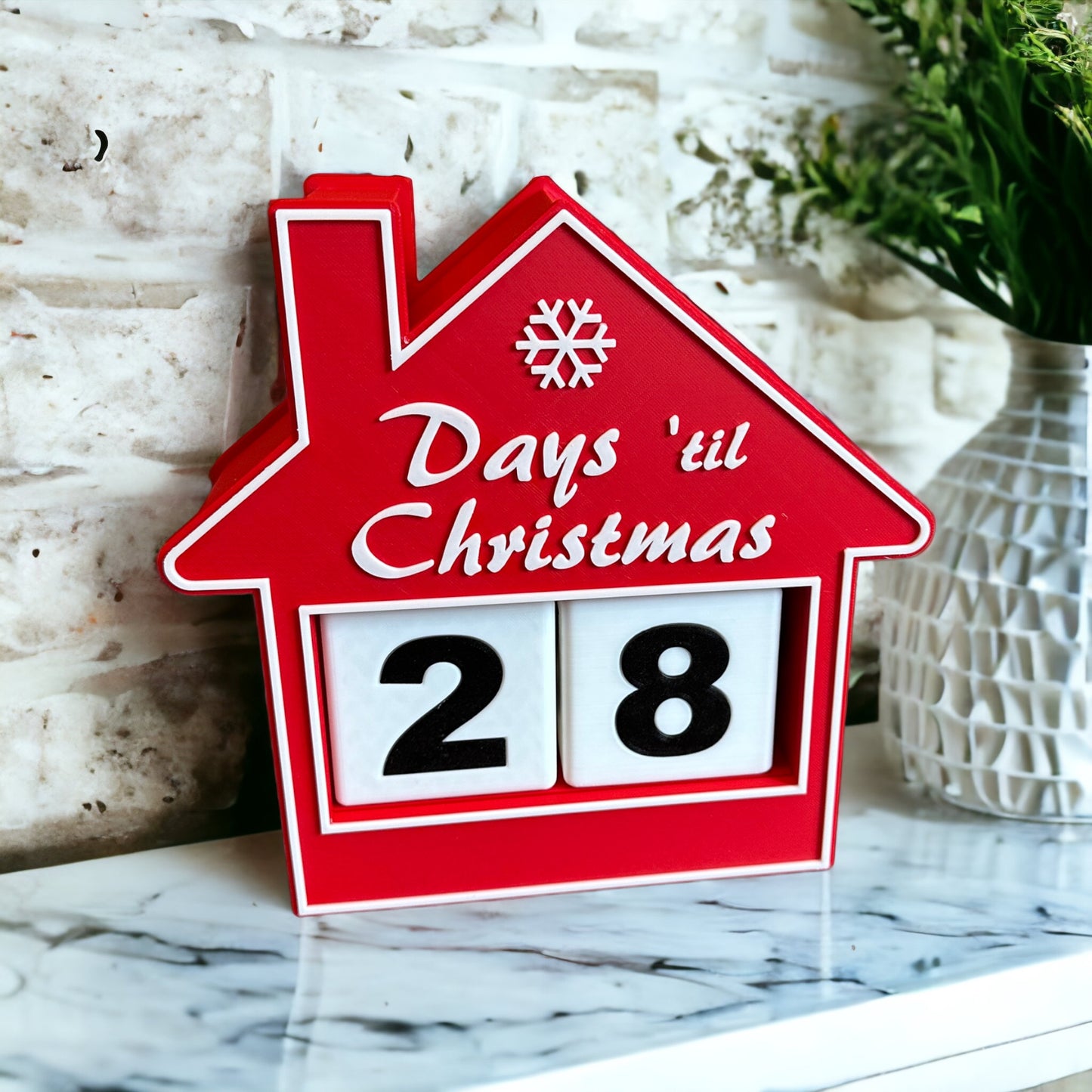 Christmas House Advent Countdown