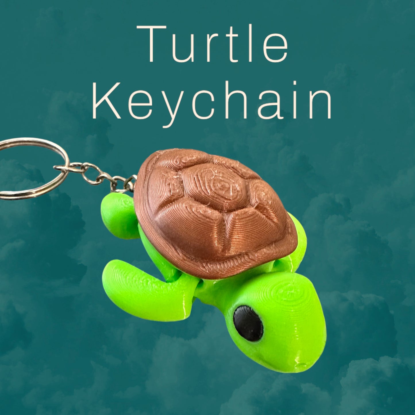 Turtle Keychain
