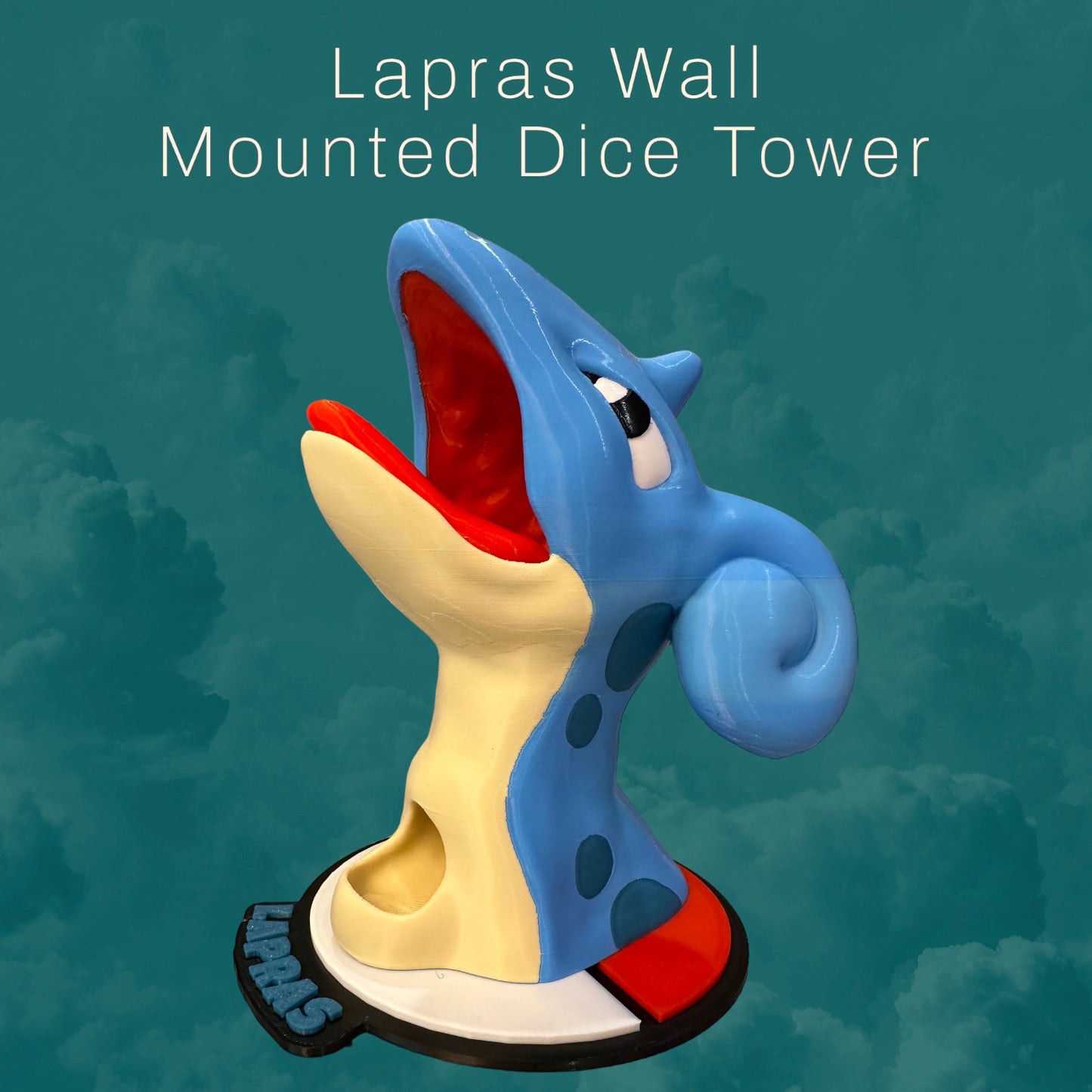 Lapras Wall Mounted Dice Tower