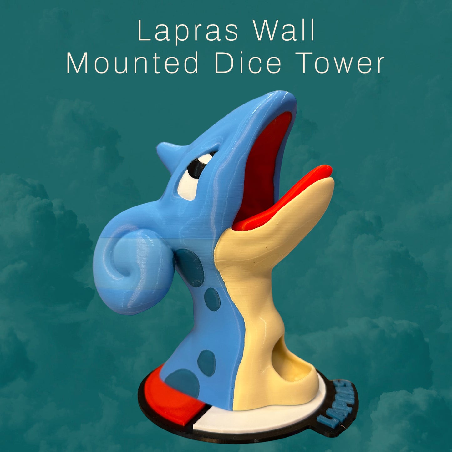 Lapras Wall Mounted Dice Tower