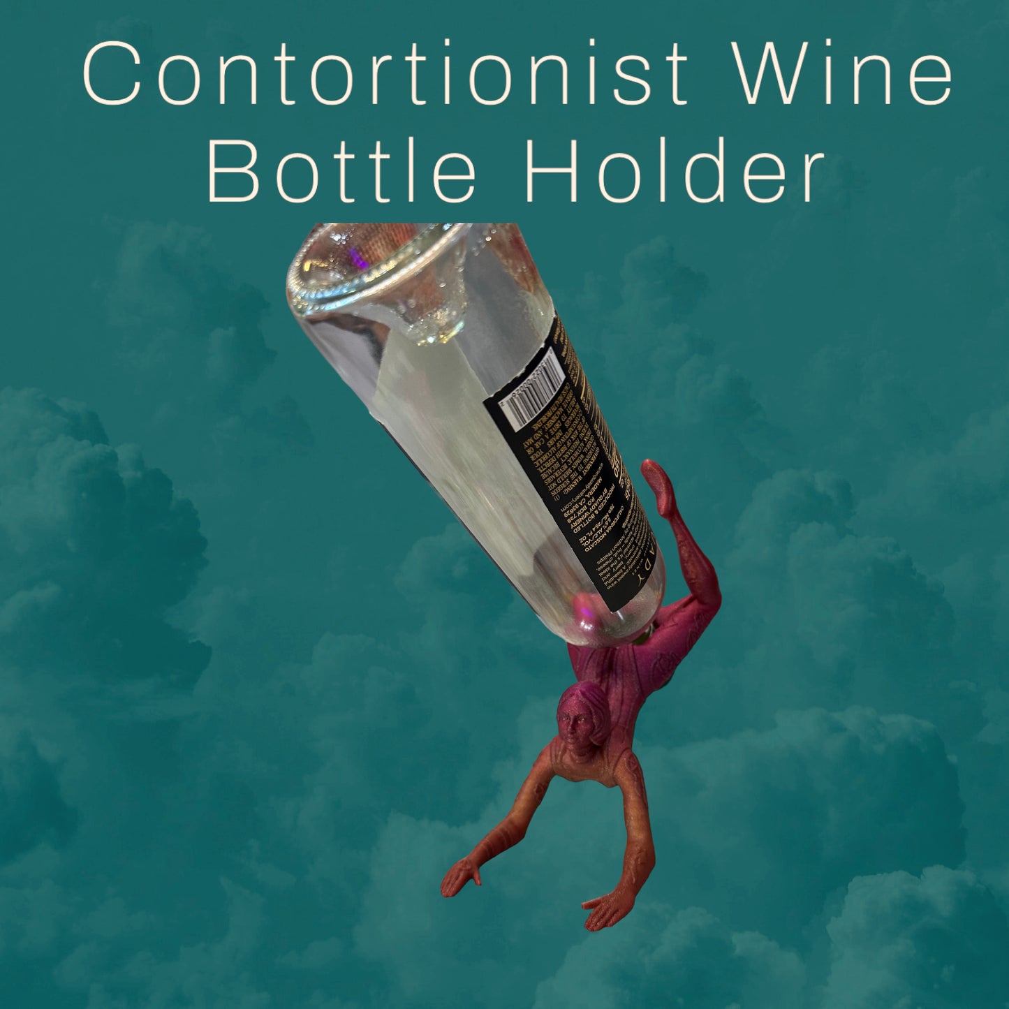 Contortionist Wine Bottle Holder