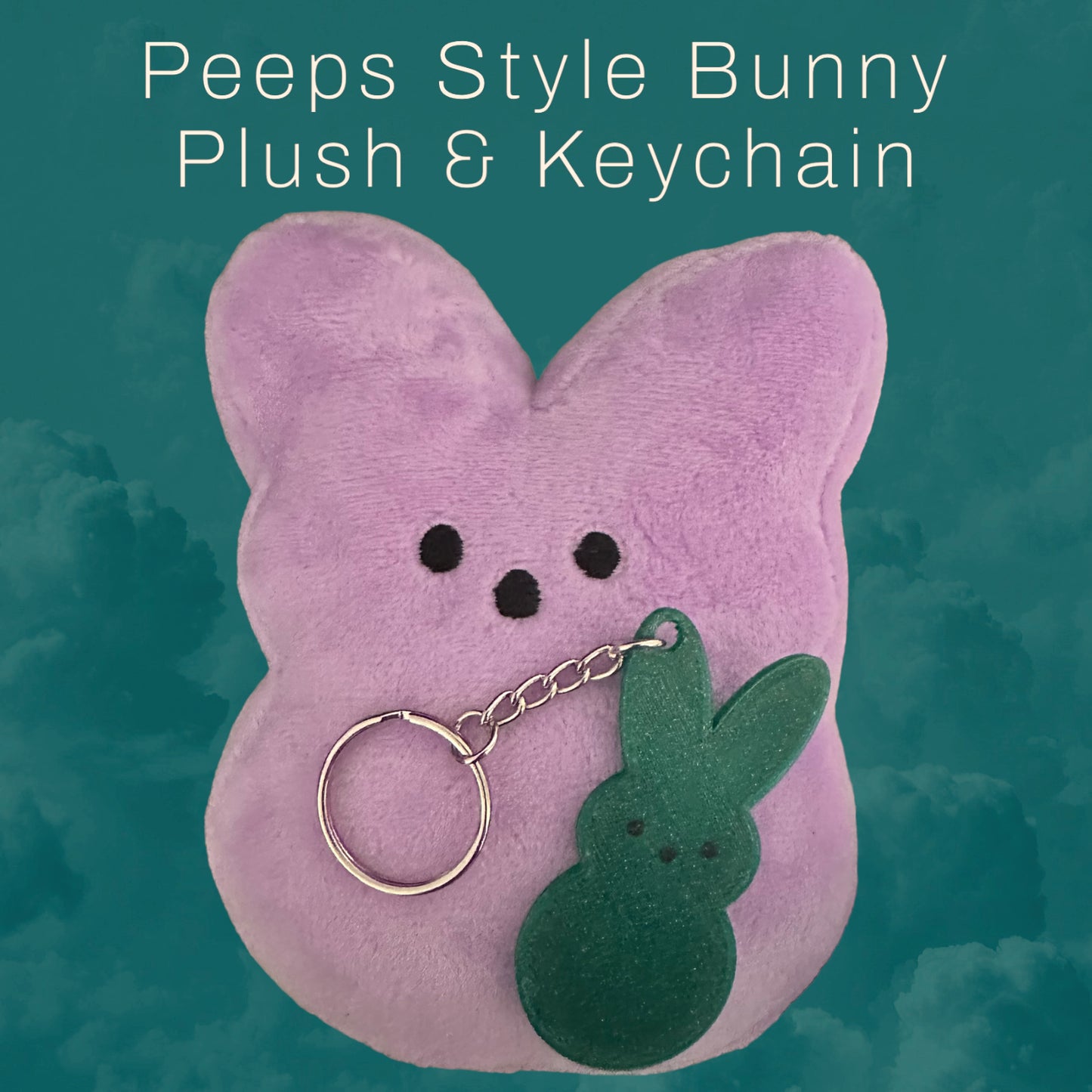 Peeps Style Plush & Keychain