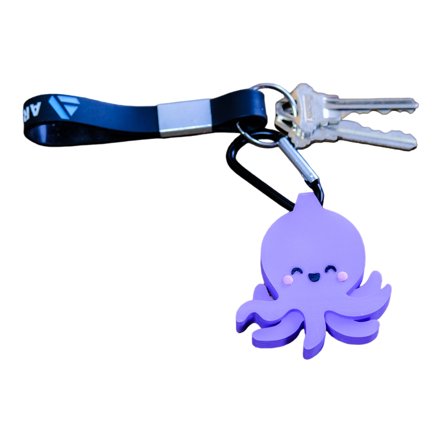 Kawaii Octopus Keychain