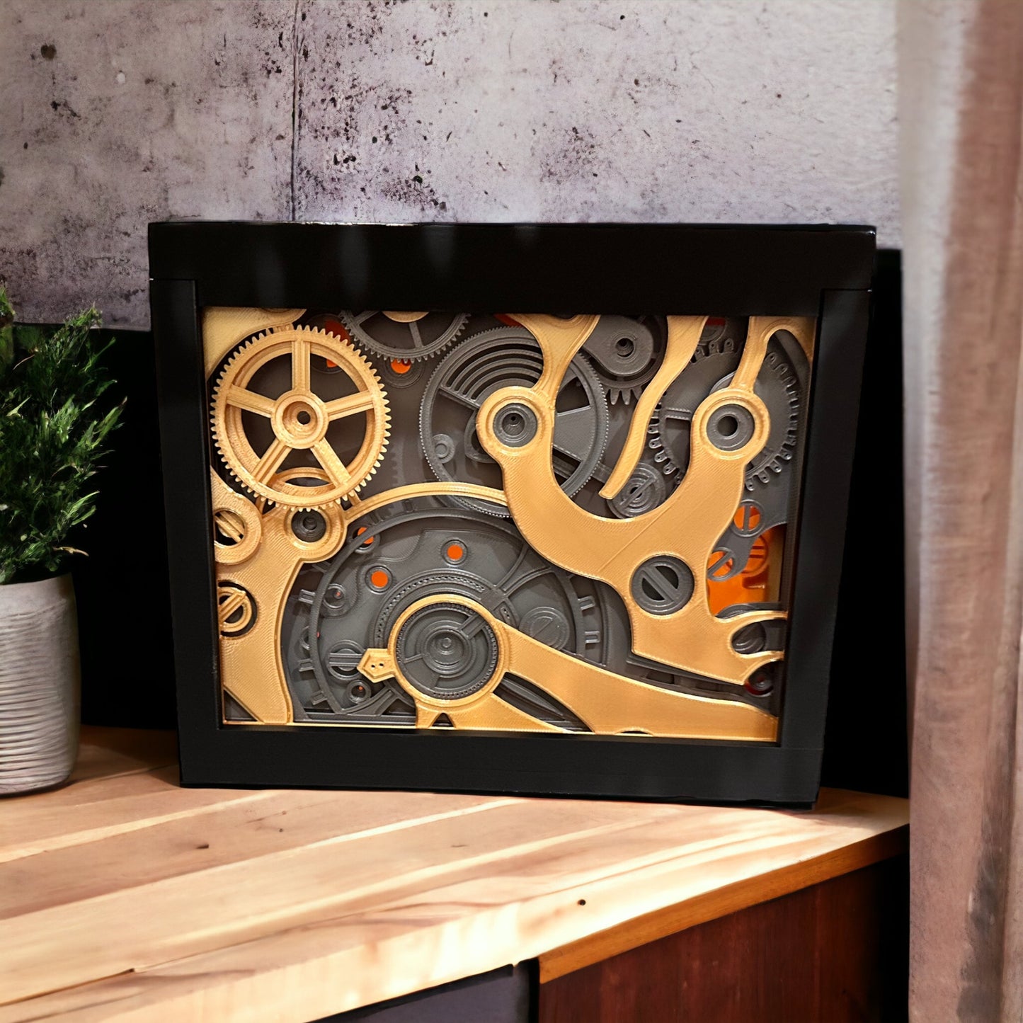 Gears Shadowbox
