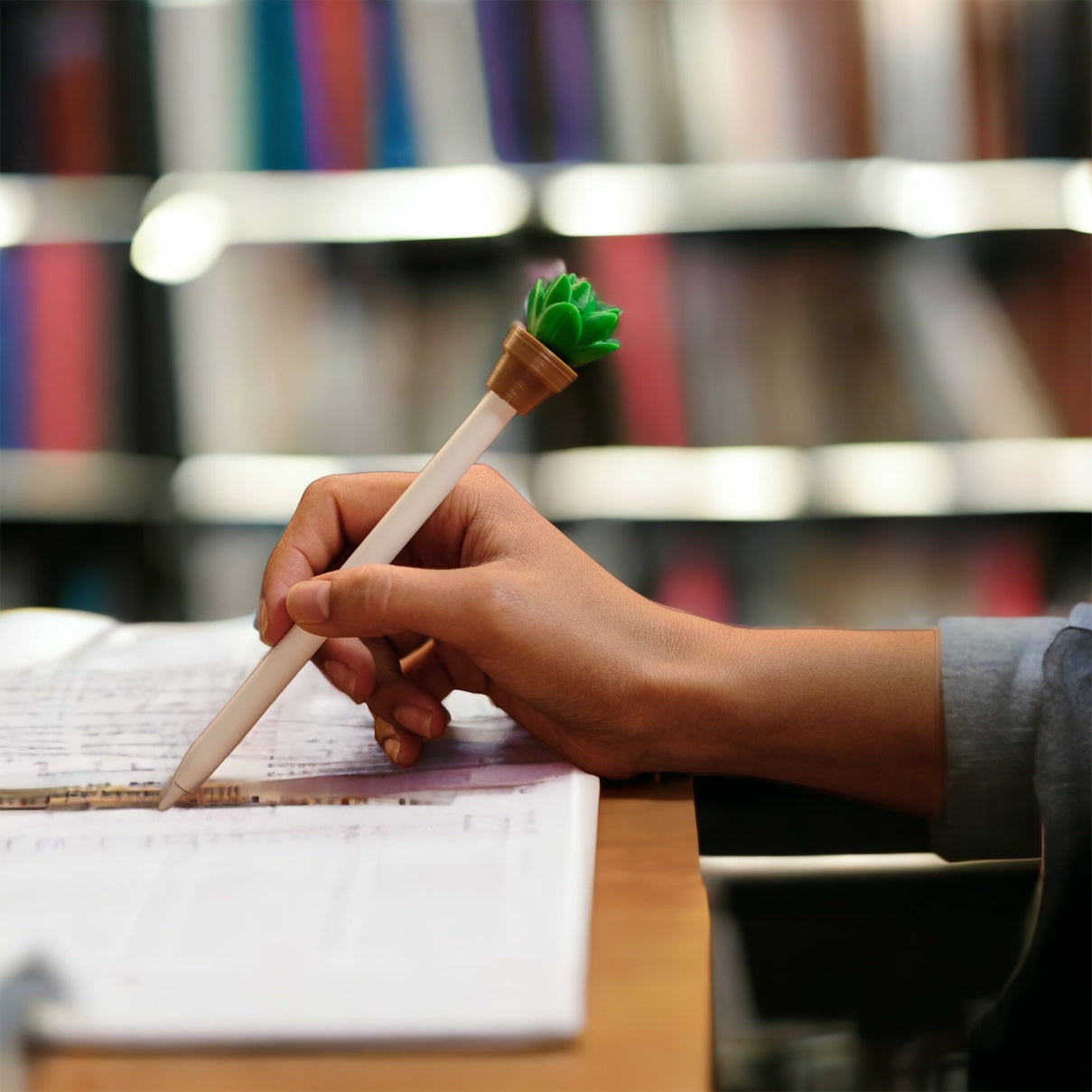 Cactus Apple Pen Topper 3