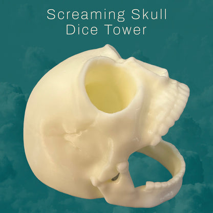 Screaming Skull Dice Tower