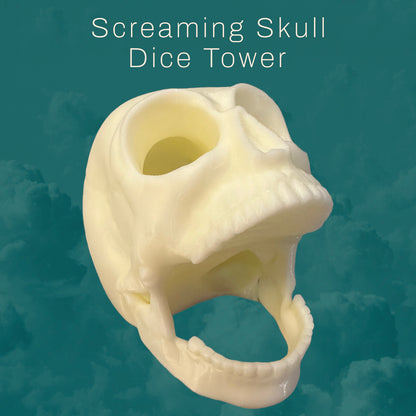 Screaming Skull Dice Tower