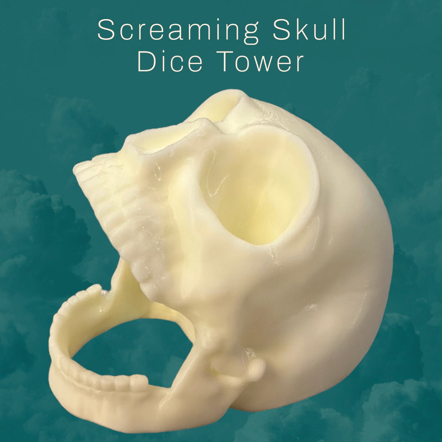 Screaming Skull Dice Tower