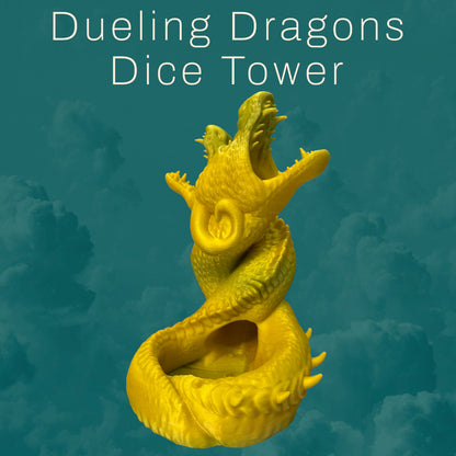 Dueling Dragons Dice Tower